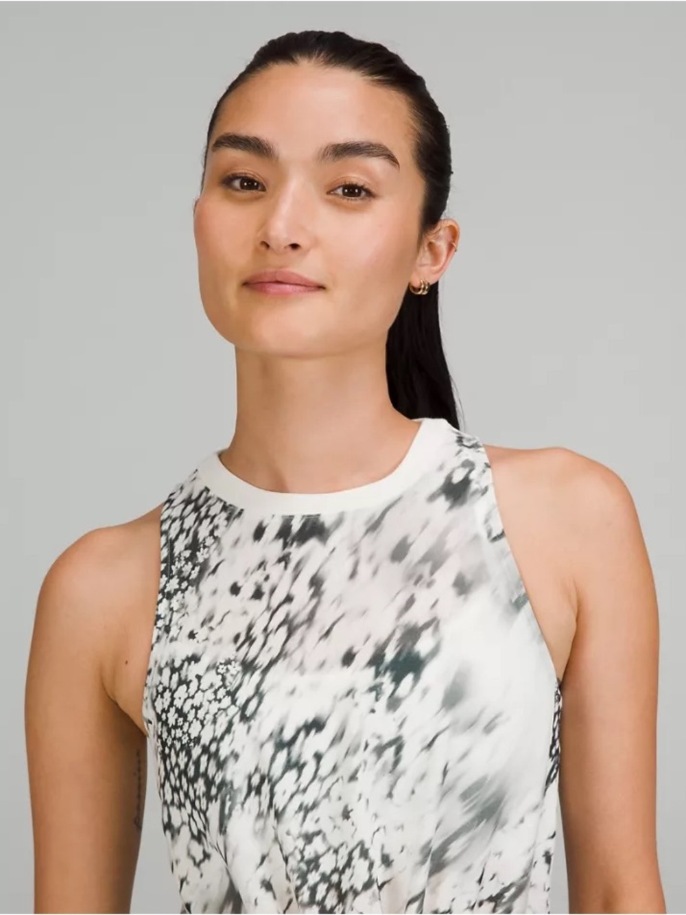 LULULEMON - Mesh Overlay High-Neck Dress